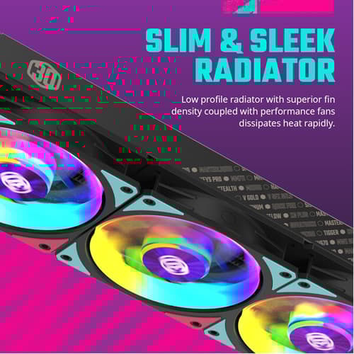 Cooler Master MasterLiquid PL360 Flux 30th Anniversary Edition ARGB CPU Liquid Cooler